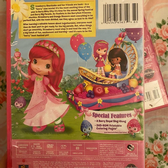 Strawberry shortcake set of 5 dvds - Picture 3 of 16
